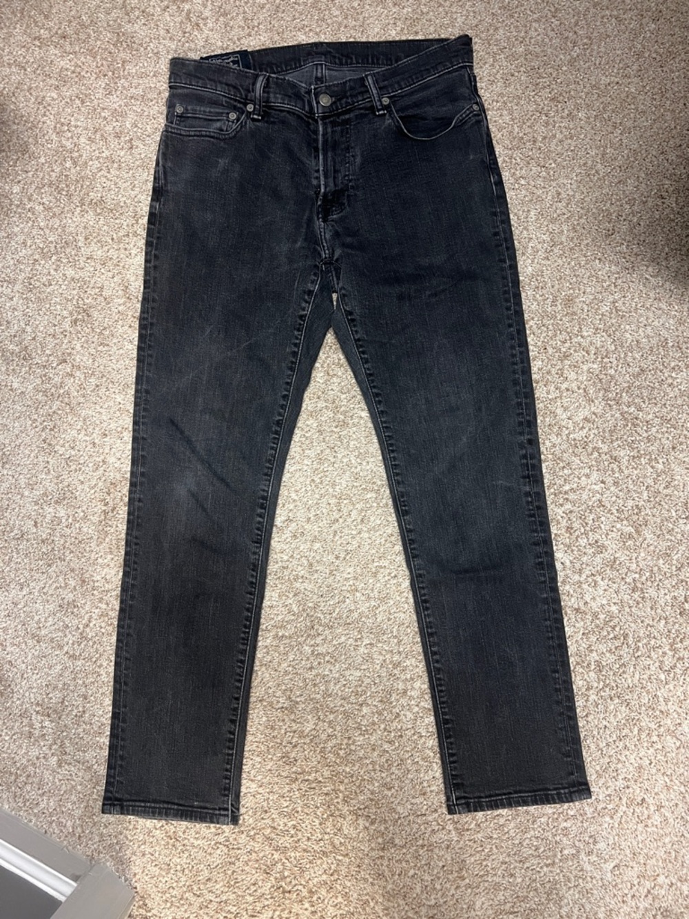 Men's Black Jeans - Classic Slim Fit